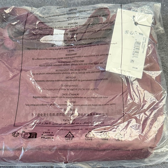 Kipling Crossbody - Sebastian - Merlot - Picture 10 of 10